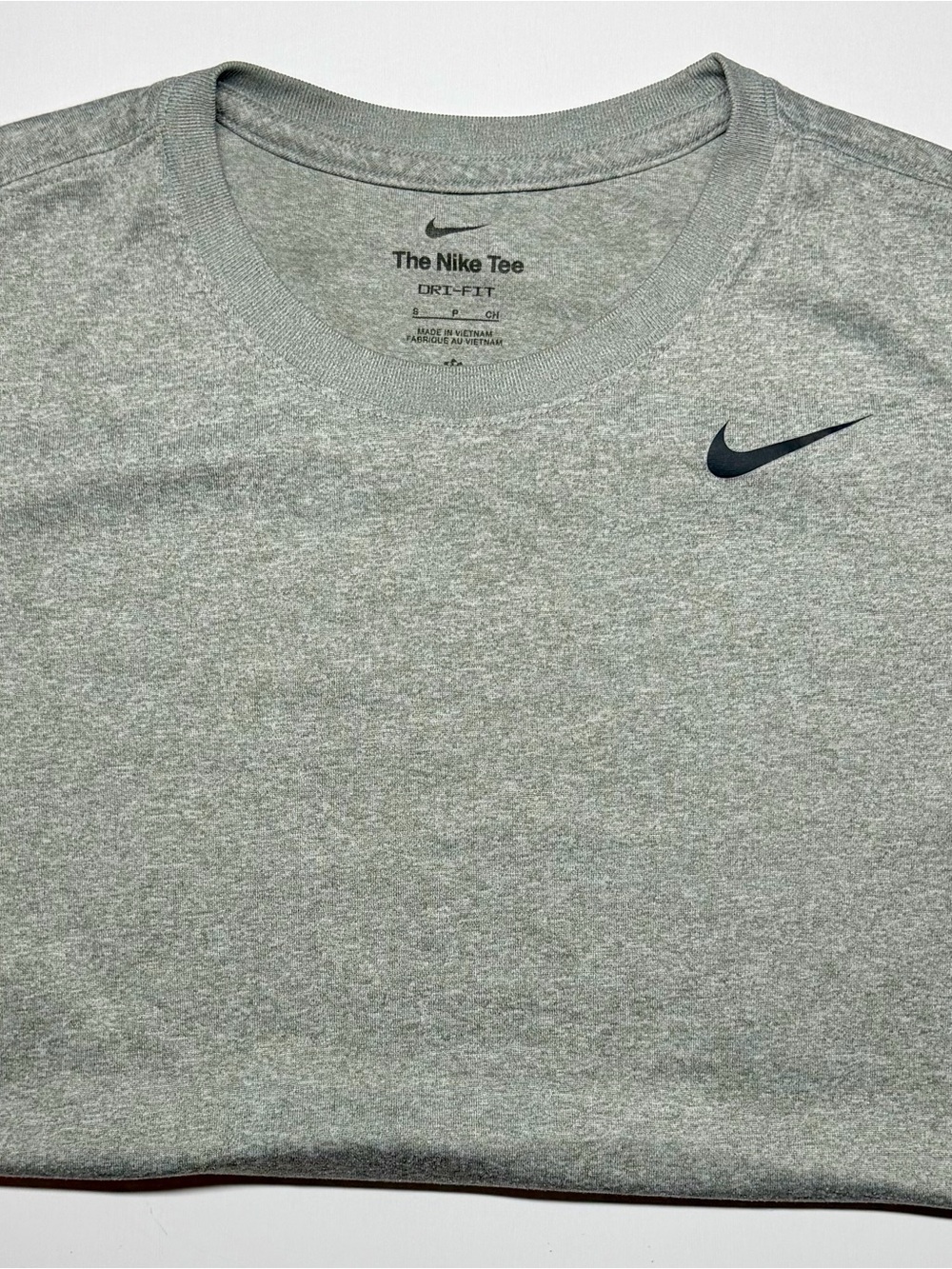 Nike Dri‑Fit T‑Shirt‎ Women’s Small Gray Athletic Training Tee